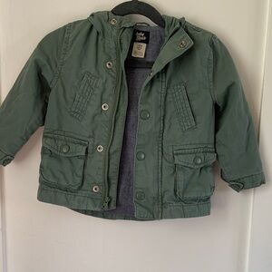 Cozy Olive Green Kids jacket